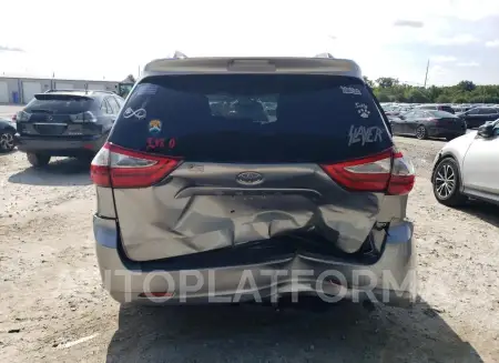 TOYOTA SIENNA LE 2015 vin 5TDKK3DCXFS608476 from auto auction Copart