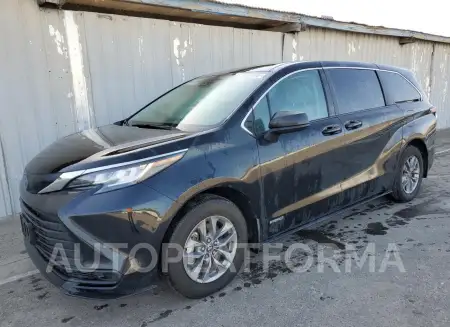 Toyota Sienna LE 2021 2021 vin 5TDKRKEC0MS070744 from auto auction Copart