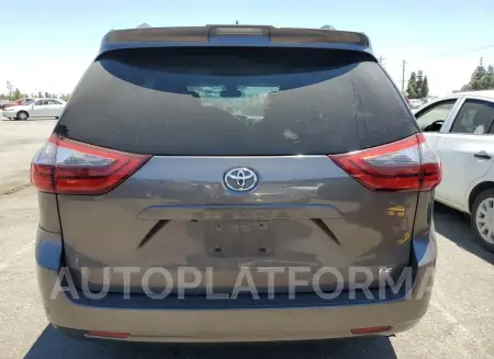 TOYOTA SIENNA LE 2020 vin 5TDKZ3DC0LS056624 from auto auction Copart