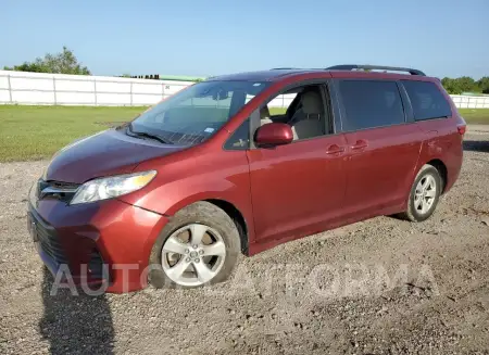 Toyota Sienna LE 2020 2020 vin 5TDKZ3DC8LS046603 from auto auction Copart