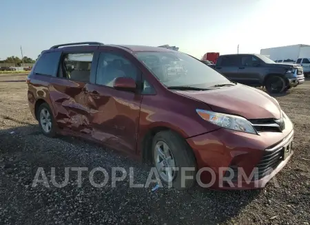 TOYOTA SIENNA LE 2020 vin 5TDKZ3DC8LS046603 from auto auction Copart