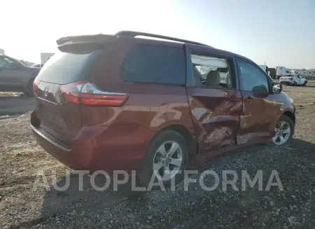 TOYOTA SIENNA LE 2020 vin 5TDKZ3DC8LS046603 from auto auction Copart