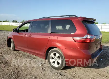 TOYOTA SIENNA LE 2020 vin 5TDKZ3DC8LS046603 from auto auction Copart