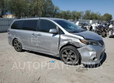 TOYOTA SIENNA SE 2017 vin 5TDXZ3DC0HS892527 from auto auction Copart