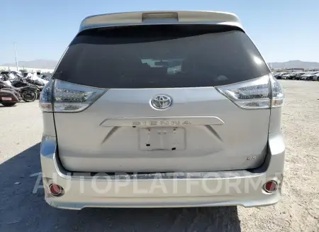 TOYOTA SIENNA SE 2017 vin 5TDXZ3DC0HS892527 from auto auction Copart