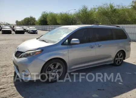 Toyota Sienna SE 2017 2017 vin 5TDXZ3DC0HS892527 from auto auction Copart