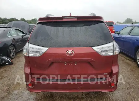 TOYOTA SIENNA SE 2018 vin 5TDXZ3DC1JS945290 from auto auction Copart