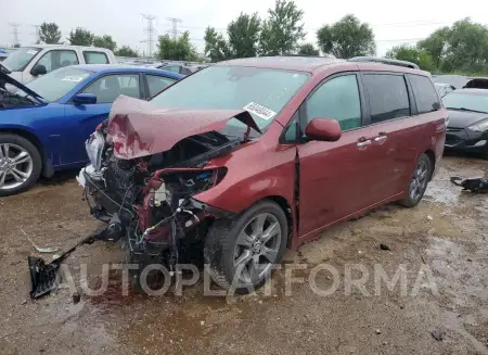 TOYOTA SIENNA SE 2018 vin 5TDXZ3DC1JS945290 from auto auction Copart