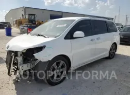 Toyota Sienna SE 2017 2017 vin 5TDXZ3DCXHS863004 from auto auction Copart