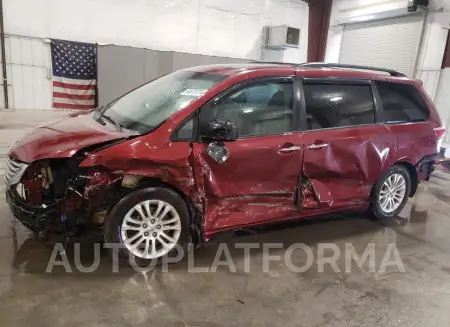 Toyota Sienna XLE 2015 2015 vin 5TDYK3DC4FS556739 from auto auction Copart