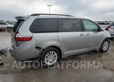 TOYOTA SIENNA XLE 2017 vin 5TDYZ3DC0HS899210 from auto auction Copart