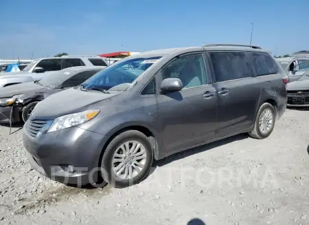 Toyota Sienna XLE 2017 2017 vin 5TDYZ3DC2HS854057 from auto auction Copart