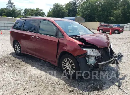 TOYOTA SIENNA XLE 2019 vin 5TDYZ3DC9KS974218 from auto auction Copart