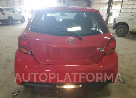 TOYOTA YARIS 2015 vin VNKKTUD36FA018105 from auto auction Copart