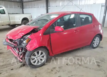 Toyota Yaris 2015 2015 vin VNKKTUD36FA018105 from auto auction Copart