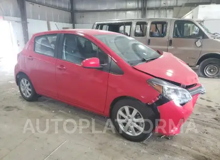 TOYOTA YARIS 2015 vin VNKKTUD36FA018105 from auto auction Copart