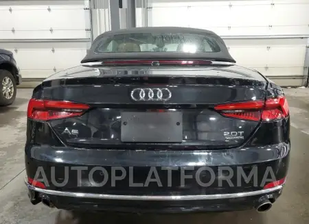 AUDI A5 PRESTIG 2018 vin WAU2NGF51JN001925 from auto auction Copart