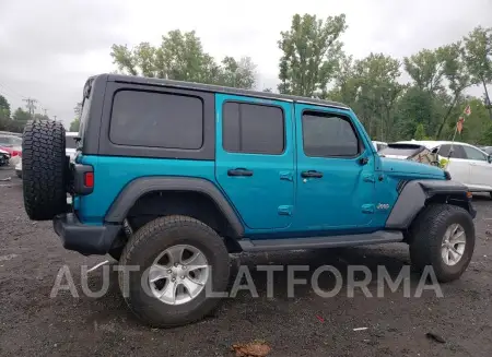 JEEP WRANGLER U 2020 vin 1C4HJXDG3LW202204 from auto auction Copart