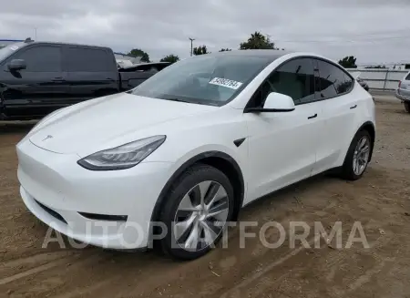 Tesla Model Y 2021 2021 vin 5YJYGDED8MF103370 from auto auction Copart