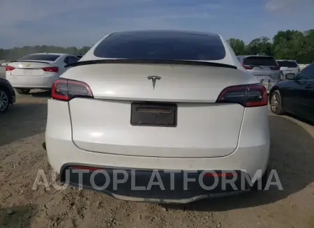 TESLA MODEL Y 2021 vin 5YJYGDEDXMF111020 from auto auction Copart