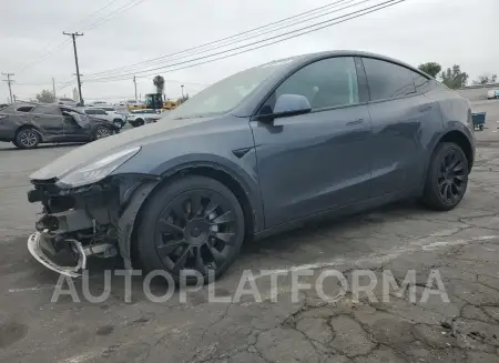 TESLA MODEL Y 2021 vin 5YJYGDEE7MF091074 from auto auction Copart