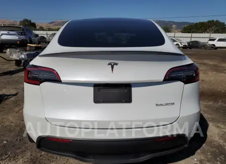 TESLA MODEL Y 2021 vin 5YJYGDEF7MF240155 from auto auction Copart