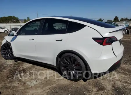 TESLA MODEL Y 2021 vin 5YJYGDEF7MF240155 from auto auction Copart