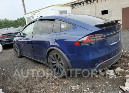 TESLA MODEL X 2022 vin 7SAXCBE6XNF331789 from auto auction Copart