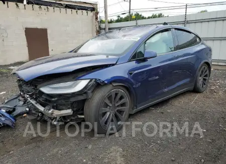 TESLA MODEL X 2022 vin 7SAXCBE6XNF331789 from auto auction Copart