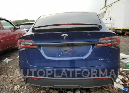 TESLA MODEL X 2022 vin 7SAXCBE6XNF331789 from auto auction Copart