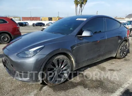 Tesla Model Y 2022 2022 vin 7SAYGDEF2NF521171 from auto auction Copart