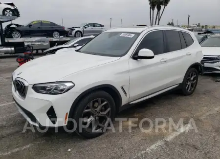 BMW X3 SDRIVE3 2022 vin 5UX43DP05N9K92428 from auto auction Copart