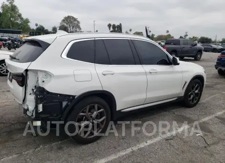 BMW X3 SDRIVE3 2022 vin 5UX43DP05N9K92428 from auto auction Copart