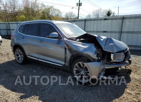 BMW X3 XDRIVE2 2017 vin 5UXWX9C58H0T15544 from auto auction Copart