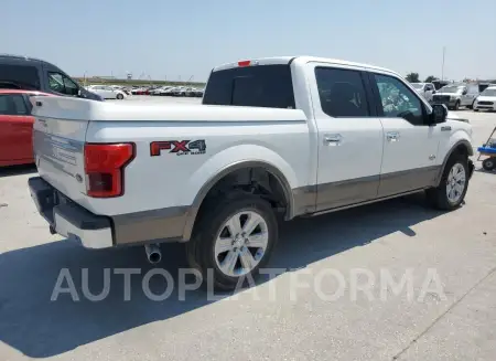 FORD F150 SUPER 2018 vin 1FTEW1E52JFA27374 from auto auction Copart