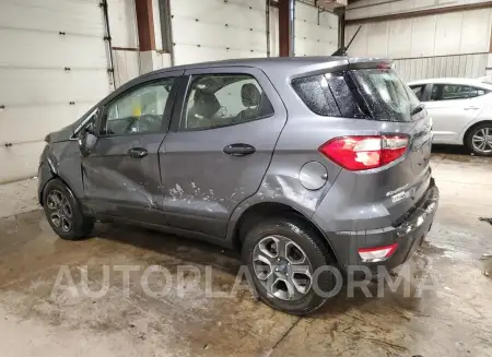 FORD ECOSPORT S 2020 vin MAJ6S3FL7LC391714 from auto auction Copart