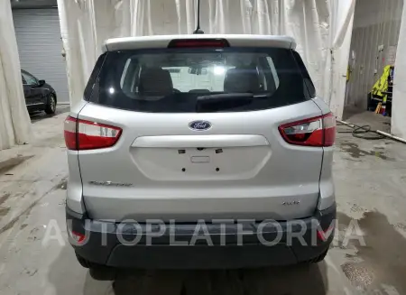 FORD ECOSPORT S 2020 vin MAJ6S3FL8LC386599 from auto auction Copart