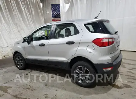 FORD ECOSPORT S 2020 vin MAJ6S3FL8LC386599 from auto auction Copart