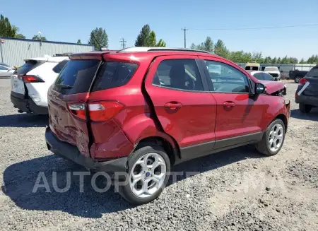 FORD ECOSPORT S 2022 vin MAJ6S3GL9NC465586 from auto auction Copart