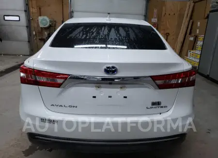 TOYOTA AVALON HYB 2015 vin 4T1BD1EB8FU036237 from auto auction Copart