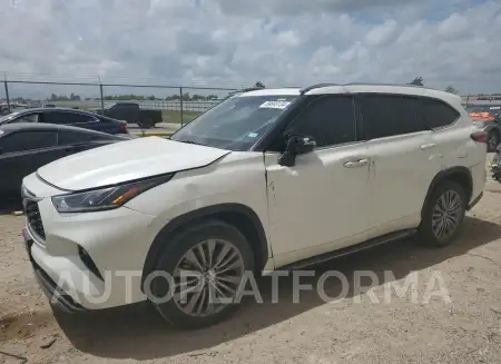 TOYOTA HIGHLANDER 2021 vin 5TDFZRAH1MS076676 from auto auction Copart