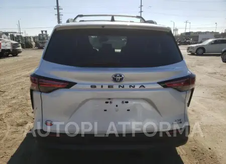 TOYOTA SIENNA XLE 2022 vin 5TDJRKEC1NS087064 from auto auction Copart