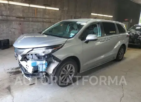 Toyota Sienna LE 2021 2021 vin 5TDKSKFC1MS005680 from auto auction Copart