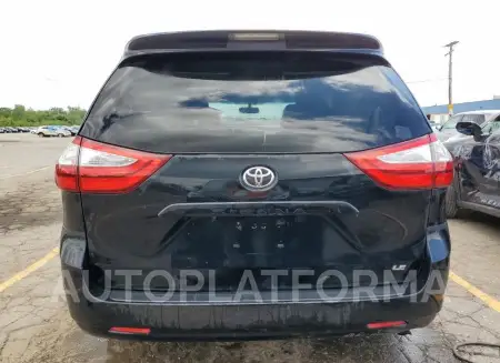 TOYOTA SIENNA LE 2017 vin 5TDKZ3DC3HS832624 from auto auction Copart