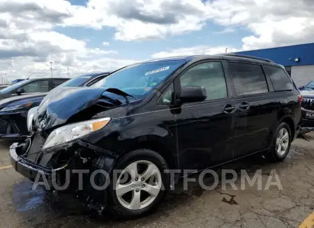 TOYOTA SIENNA LE 2017 vin 5TDKZ3DC3HS832624 from auto auction Copart