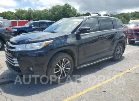 TOYOTA HIGHLANDER 2018 vin 5TDKZRFH7JS548530 from auto auction Copart