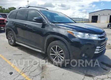 TOYOTA HIGHLANDER 2018 vin 5TDKZRFH7JS548530 from auto auction Copart