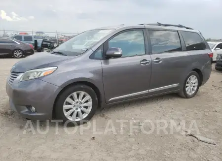 Toyota Sienna XLE 2015 2015 vin 5TDYK3DC0FS643862 from auto auction Copart