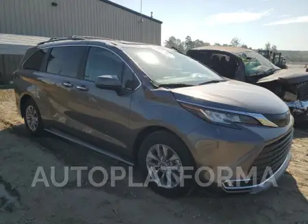 TOYOTA SIENNA XLE 2023 vin 5TDYRKEC0PS162516 from auto auction Copart