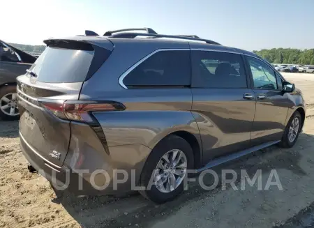 TOYOTA SIENNA XLE 2023 vin 5TDYRKEC0PS162516 from auto auction Copart